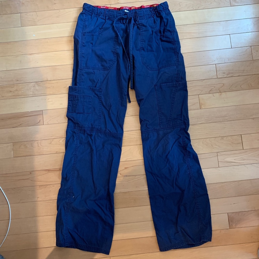 Dickies blue scrub pants